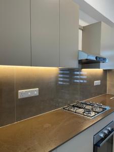 Kuchyň nebo kuchyňský kout v ubytování Luxury Golf Apartment