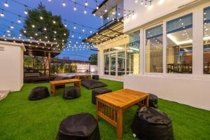 Χώρος καθιστικού στο Moon Shade Pool Villa Pattaya