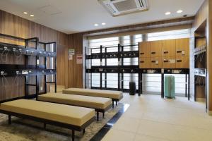 Posezení v ubytování Keio Presso Inn Nihonbashi Kayabacho