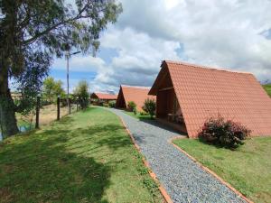 Glamping El Muelle外面的花园