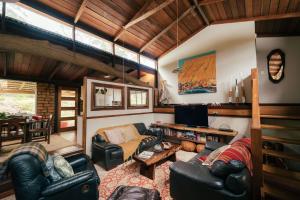 Posezení v ubytování The Floating Forest