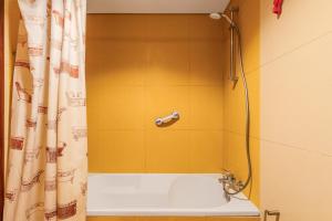 Koupelna v ubytování Tróia Dreams