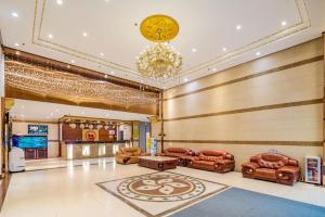 Posezení v ubytování Mei Gang Hotel