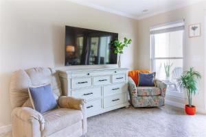 Χώρος καθιστικού στο 10 D, One Bedroom Condo