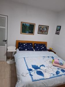Postel nebo postele na pokoji v ubytování Apartament Rinia in Pogradec