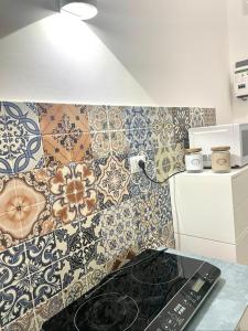 Cucina o angolo cottura di Casa Mondello Sea Life
