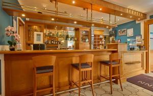 Lounge nebo bar v ubytování Trip Inn Hotel Hamm