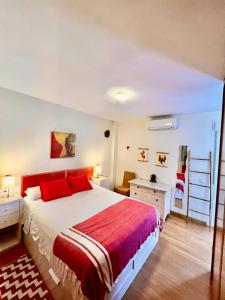 A bed or beds in a room at Casa Vista