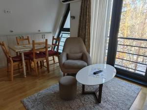Setusvæði á Apartman Monika Wind Resort