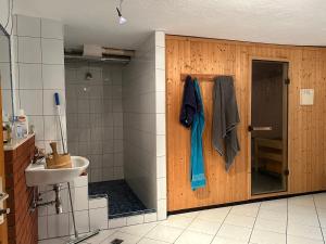 Koupelna v ubytování Ferienhaus Vera