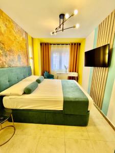 Postel nebo postele na pokoji v ubytování Elegante Apartamento TRES COLORES