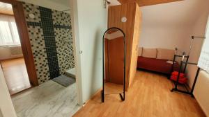 Koupelna v ubytování Ferienhaus Hämmerle´s + 37 fotografií