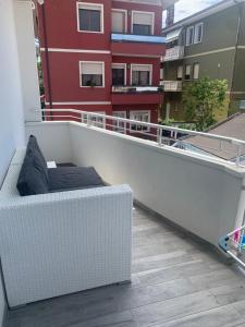 Balkón nebo terasa v ubytování Hotel Maxim