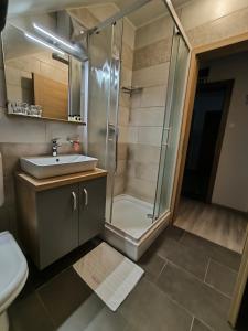 Vannituba majutusasutuses Guesthouse Haler