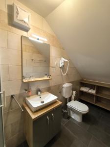 Vannituba majutusasutuses Guesthouse Haler