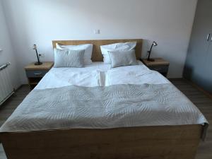 Voodi või voodid majutusasutuse Guesthouse Haler toas