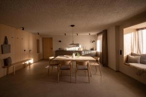 Predel za sedenje v nastanitvi Calva B&B Apartments