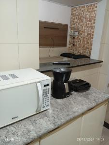 Køkken eller tekøkken på Loft da Praia