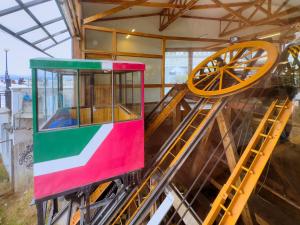 En eller flere køjesenge i et værelse på Bello Departamento2 Centro Viña Mar, 2Dormitorios