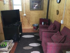 Et tv og/eller underholdning på Cabaña cómoda por día + 10 billeder