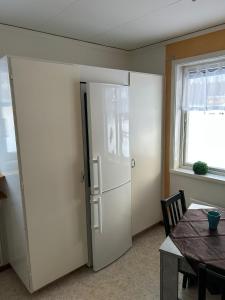 Kuchyň nebo kuchyňský kout v ubytování Ferienstuga Lappland Kristineberg