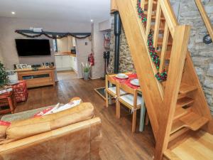 Η κουζίνα ή μικρή κουζίνα στο Stable Cottage +13 φωτογραφίες