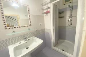 Koupelna v ubytování La casa di Mariedda