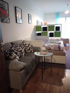 Televízia a/alebo spoločenská miestnosť v ubytovaní Apartmán Rezidence Čertovka 2121 free parking garage