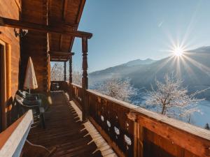 Widok na góry z tego apartamentu