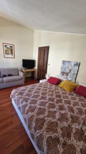 Postel nebo postele na pokoji v ubytování Casa dolce montagna