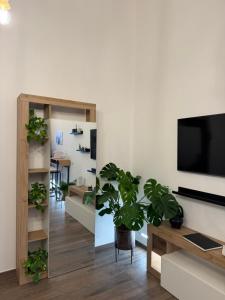TV a/nebo společenská místnost v ubytování Iris B&B