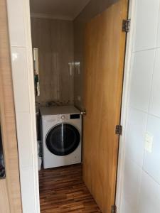 Ένα μπάνιο στο Casa Veraneo Concon