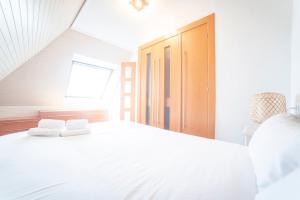 Apartamento Pérez Villaamilにあるベッド