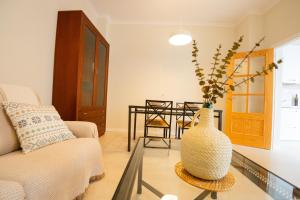 Køkken eller tekøkken på Encantadora casa en barrio de Triana