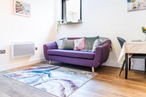 Χώρος καθιστικού στο 1 bedroom apartment in the heart of Derby +3 φωτογραφίες