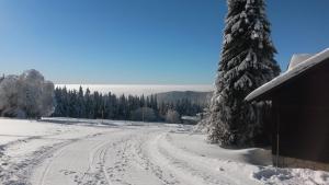 Cihlářská bouda, apartmán 307 v zime
