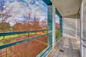 A balcony or terrace at Mirasierra Suites Pamplona