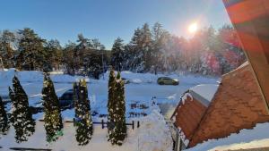 La Dora Mountain Resort durante o inverno