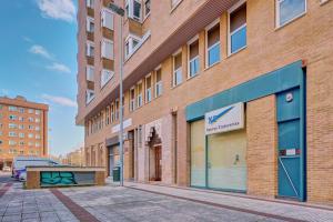 Budynek, w którym mieści się apartament