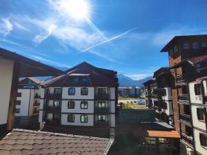 a view from the roof of a building at Nature Life, 200m to the Lift in Bansko +9 photos