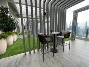 O zonă de relaxare la Agile SkyView Suites KL