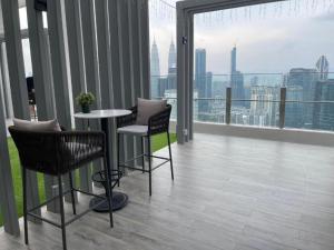 O zonă de relaxare la Agile SkyView Suites KL