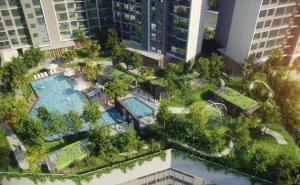 Piscina de la sau aproape de Agile SkyView Suites KL