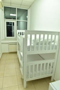 Postel nebo postele na pokoji v ubytování Hostel Nikšić