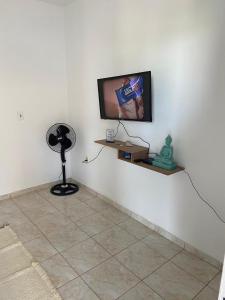 Μια τηλεόραση ή/και κέντρο ψυχαγωγίας στο Pousada Vila do Meio +55 φωτογραφίες