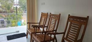 Area soggiorno di VThree Family House