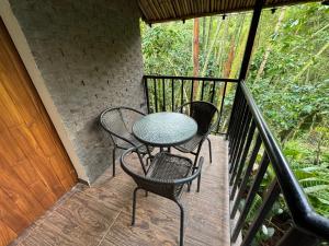 Balkón nebo terasa v ubytování Cabaña Coffee Suite