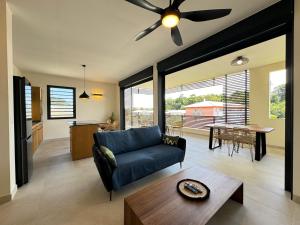 Istumisnurk majutusasutuses Appart hôtel PALM Suites CAYENNE