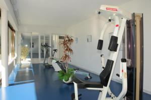 Fitness centrum a/nebo fitness zařízení v ubytování Ferienwohnung D22