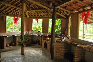 Restaurace v ubytování Paraíso das Águas Hotel Bahia